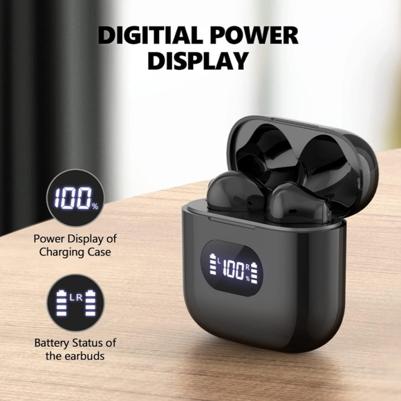 Wireless Earbuds Bluetooth 5.3 Headphones 40Hrs Playback Bass Sound Ear Buds wit - Picture 2 of 7